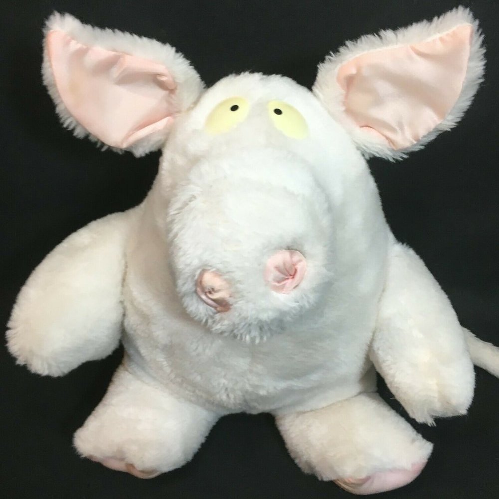 Albert Einswein Pig Plush RARE Sandra Boynton 1985